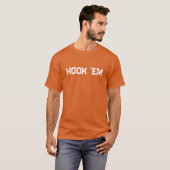 T-shirt Hook 'Em (Devant entier)