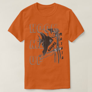 T-shirt Hook Me Up Big fish Relation design art