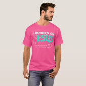 T-shirt Hooked on Jesus Funny Fishing (Devant entier)