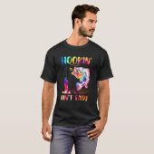 T-shirt Hookin' Ain't Easy Fishing Tie Dye (Devant entier)