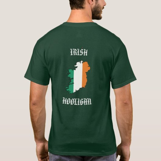T-shirt Hooligan irlandais (Dos)