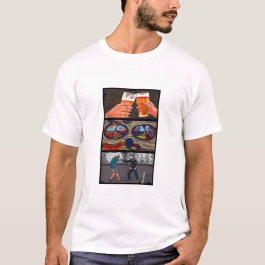 T-shirt Hooligan ultras (Devant)