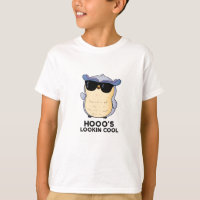Hooo's Lookin Cool Funny Owl Pun