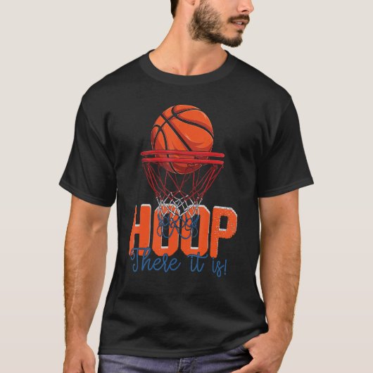 T-shirt Hoop Là C'Est Le Basket-Ball (Devant)