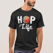 T-shirt Hoop Life Shooting Guard Basketball Game Dribbling (Devant)