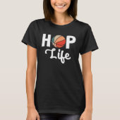 T-shirt Hoop Life Shooting Guard Basketball Game Dribbling (Devant)