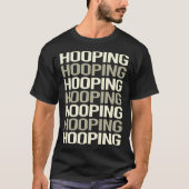 T-shirt Hooper Hoop Hooping en blanc (Devant)