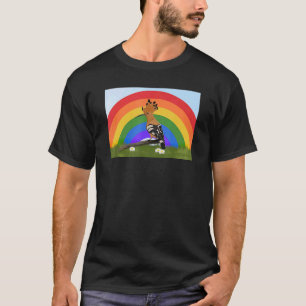 T-shirt Hoopoe Rainbow Birdlover Birdwatcher Biologis