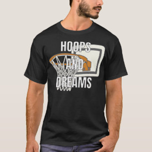 T-shirt Hoops And Dreams - Légendes du Basketball
