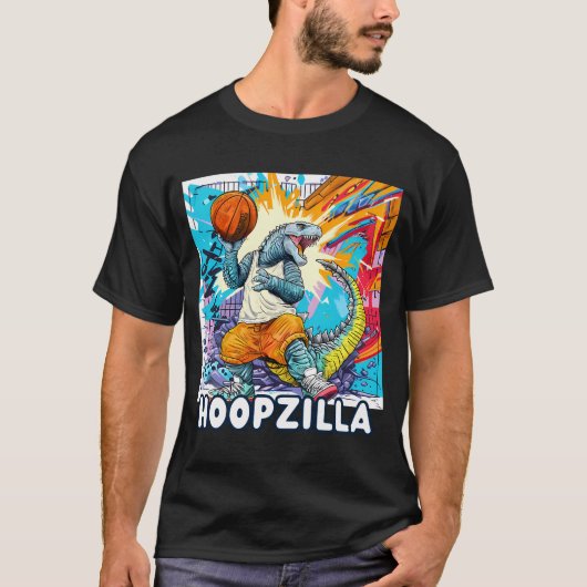 T-shirt Hoopzilla : Le Dunk Ultimate (Devant)
