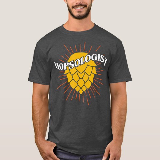 T-shirt Hop Tee Cadeau, Hopsologue Bière Artisanale (Devant)