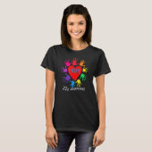 T-shirt HOPE 22q awareness , diGeorge syndrome ,funny desi (Devant entier)