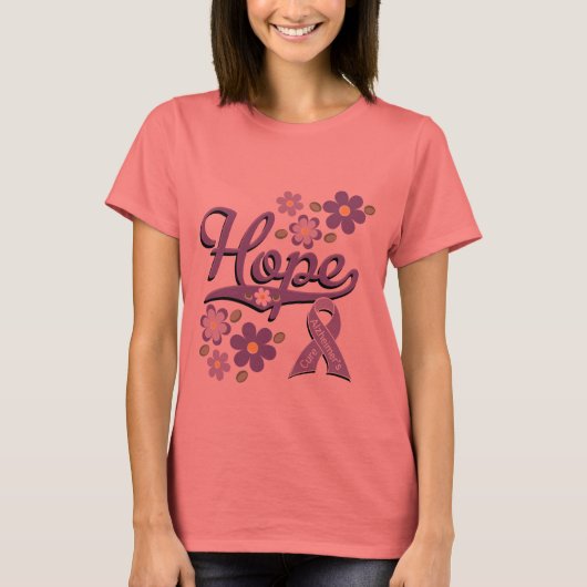 T-shirt Hope Alzheimers Ringer (Devant)