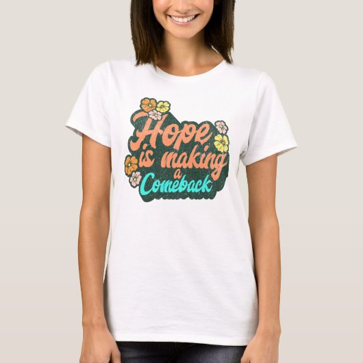 T-shirt Hope fait un retour, Harris Walz 2024 T-Shir (Devant)