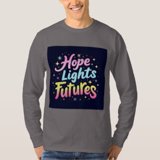T-shirt Hope Illumine l'Avenir - Manche Futuriste et Vibra