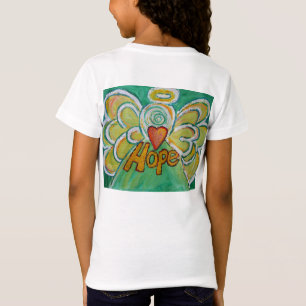 T-Shirt Hope Inspiration Angel Shirt (Art sur le côté arri