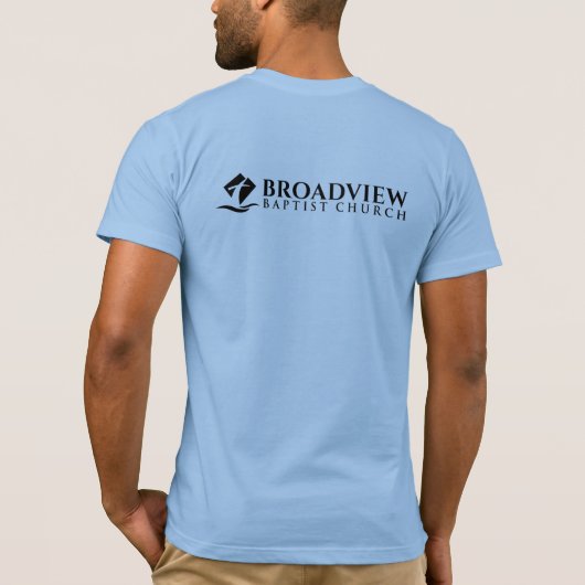 T-shirt Hope is Here - Broadview back (Dos)