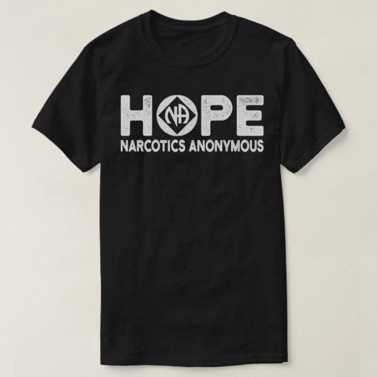T-shirt Hope NA Symbol Narcotics Anonymous design Idea Pul (Design devant)
