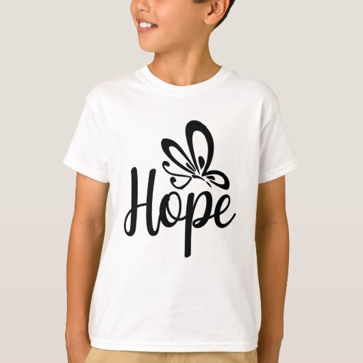 T-shirt Hope Pink Ribbon (Devant)