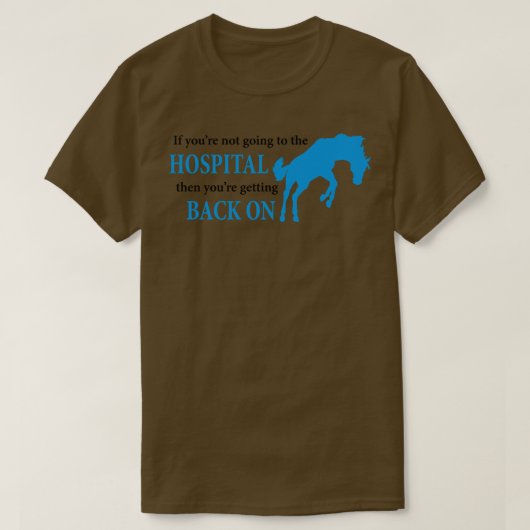 T-shirt Hôpital Bucking Horse (Design devant)