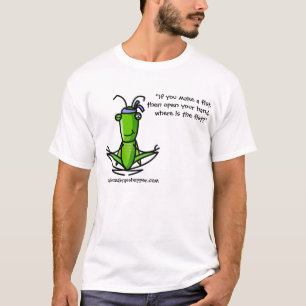 T-shirt hopper-meditating_DarkTS, "si vous faites un
