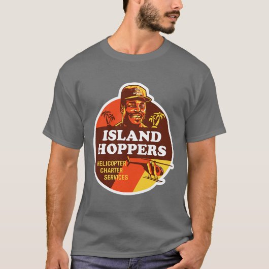 T-shirt Hoppers de l'île avec TC (Devant)