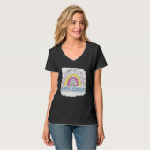 T-shirt Hoppy easter  rainbow easter easters day easter bu (Devant entier)