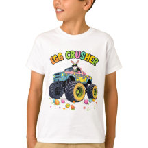 Hoppy Easter Ride Bunny Drives Monster Truck