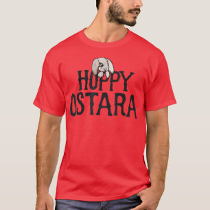 T-shirt Hoppy Ostara mignon lapin patte de printemps 