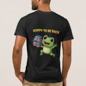 T-shirt Hoppy to be Back Frog (Dos)