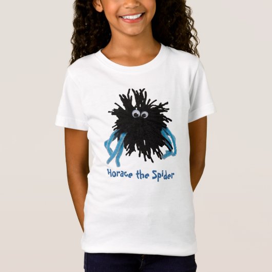 T-Shirt Horace l'araignée avec image au dos (Devant)