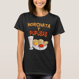 T-shirt Horchata y Pupusas El Salvador Alimentation Salvad