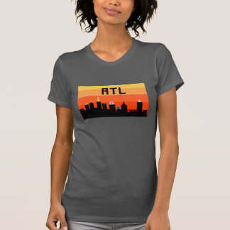 T-shirt Horizon à 8 bits ATL d'Atlanta