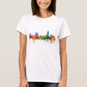 T-shirt Horizon de Barcelone Espagne (Devant)