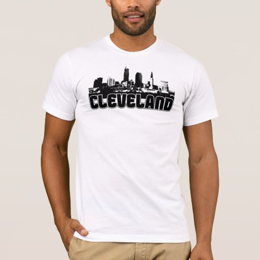 T-shirt Horizon de Cleveland (Devant)