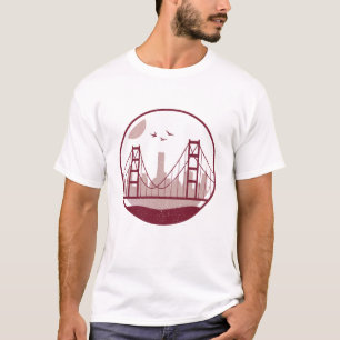 T-shirt Horizon de golden gate bridge San Francisco