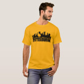 T-shirt Horizon de Pittsburgh (Devant entier)