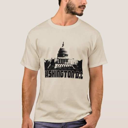 T-shirt Horizon de Washington DC (Devant)
