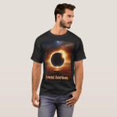 T-shirt Horizon des événements (Devant entier)