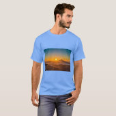 T-shirt Horizon du mont Fuji (Devant entier)