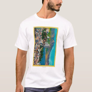 T-shirt Horizon russe de colline avec