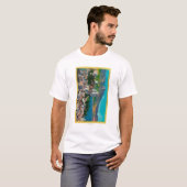 T-shirt Horizon russe de colline avec (Devant entier)