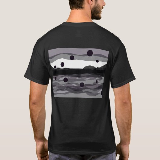 T-shirt Horizon Sombre (Dos)