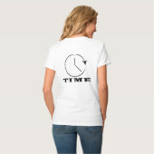T-shirt Horloge analogique (Dos entier)