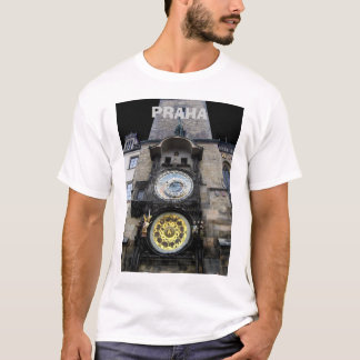 T-shirt Horloge astronomique à Prague