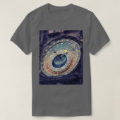 T-shirt Horloge astronomique de Prague (Design devant)