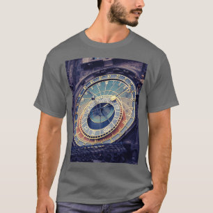T-shirt Horloge astronomique de Prague