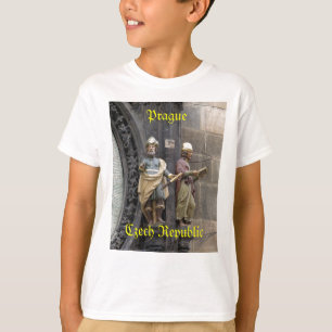 T-shirt Horloge astronomique ou Prague Orloj