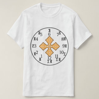 T-shirt Horloge Biblique éthiopienne - Numéros Amhariques