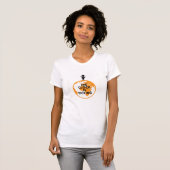 T-shirt Horloge de coutil - pièce en t de dames (Devant entier)